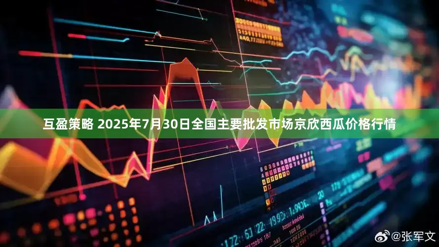 互盈策略 2025年7月30日全国主要批发市场京欣西瓜价格行情